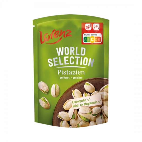 Lorenz World Selection Pistazien geroestet und gesalzen, 100g